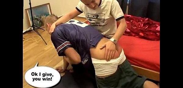  Crying teenage boy spanking and males spanked on film in africa gay